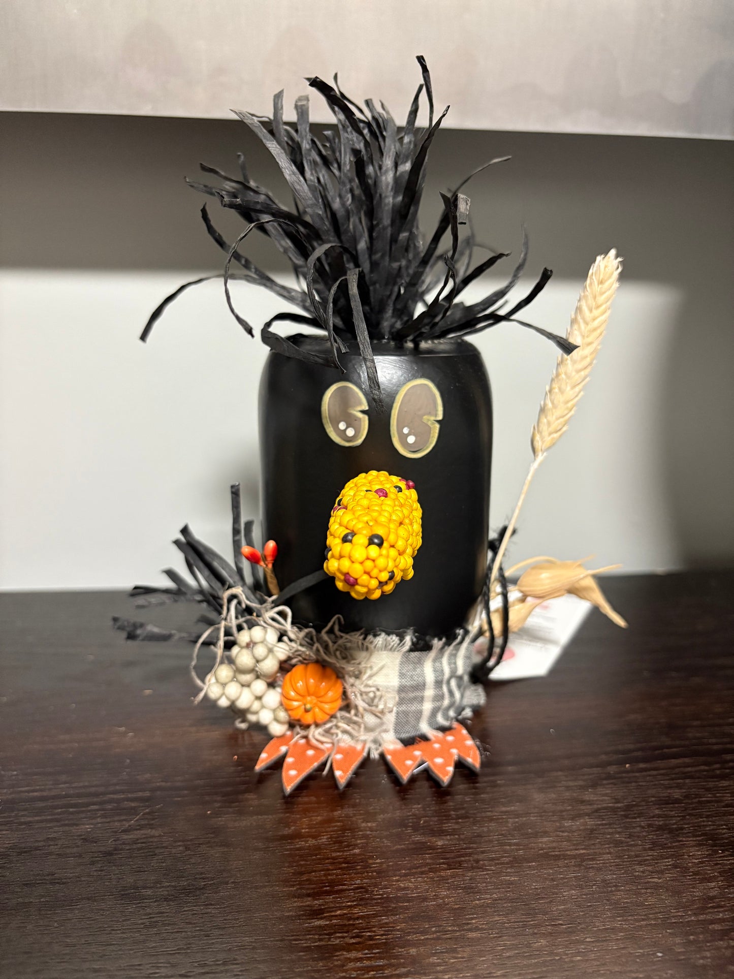 mason jar crow (16oz.)