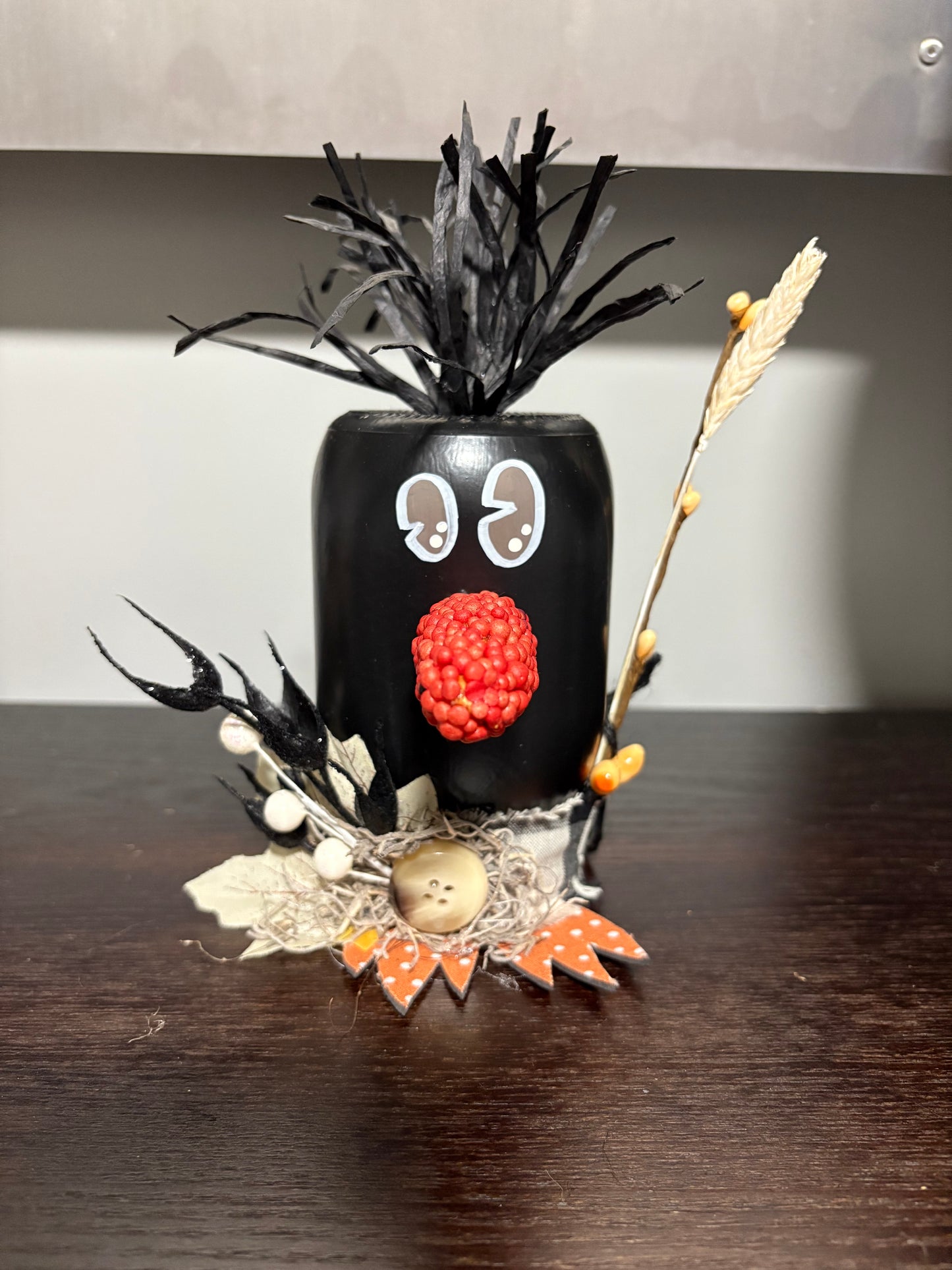 mason jar crow (16oz.)