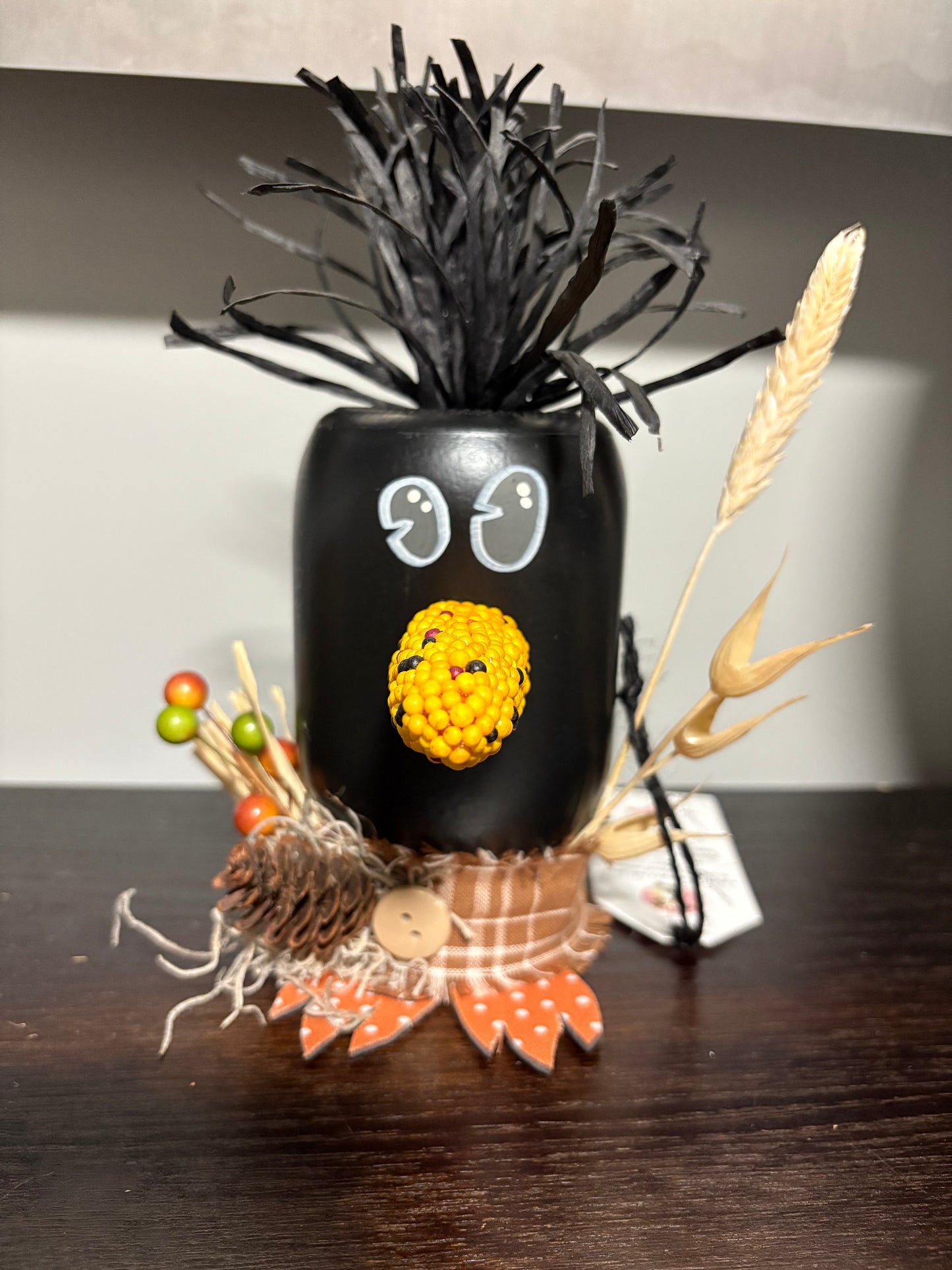 mason jar crow (16oz.)